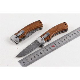 VG 10 Damascus Blade Material Horizontal Legend 95  Outdoor Camping Hunting EDC Tool Knife UD405189